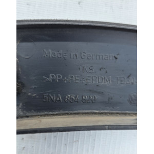 moldura tapabarro trasero rh vw tiguan
