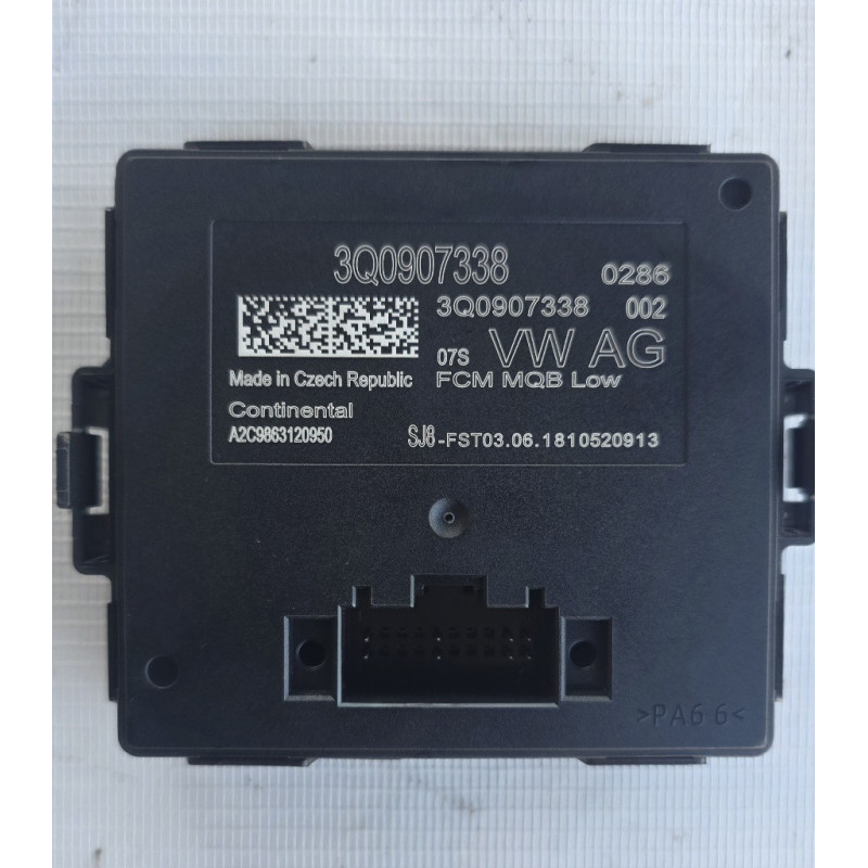 módulo controlador nivel de faros  Vw Tiguan 2019 3Q0907338