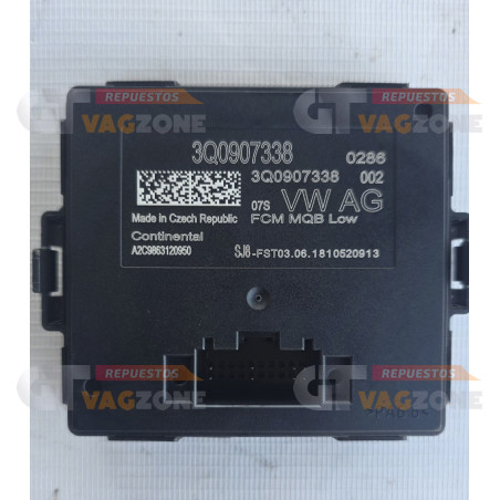 módulo controlador nivel de faros  Vw Tiguan 2019 3Q0907338