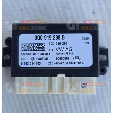 módulo control de distancia parking Vw Tiguan 3Q0919298B