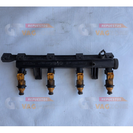 riel inyectores Vw Golf Polo Fox 1.6 BAH