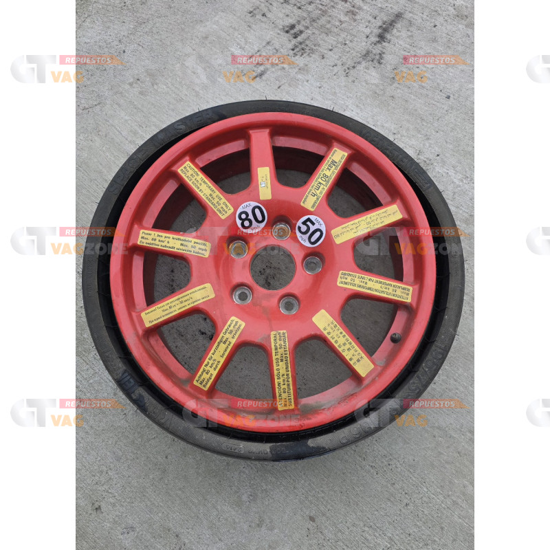 Rueda repuesto Space Master Vw touareg porshe cayene Audi Q7