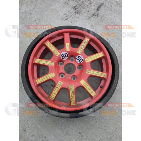Rueda repuesto Space Master Vw touareg porshe cayene Audi Q7