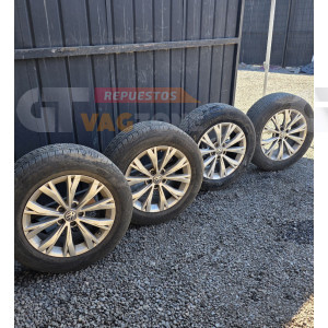 Jgo llantas Vw Tiguan 2018