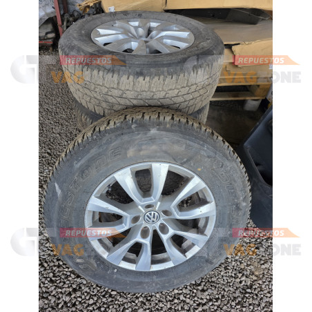Jgo. Llantas Vw Amarok aro 17