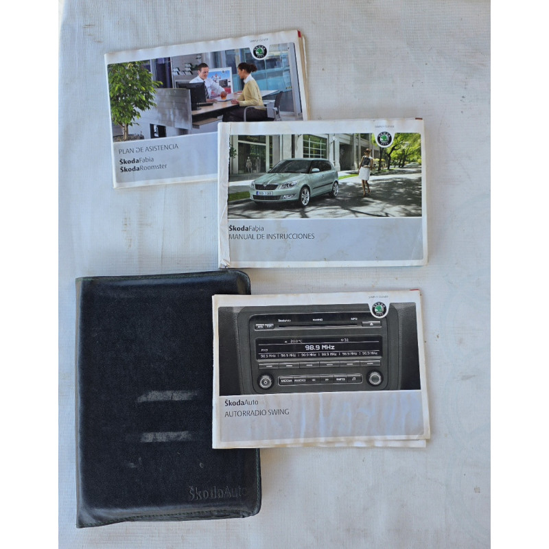 manual instrucciones Skoda fabia 2012