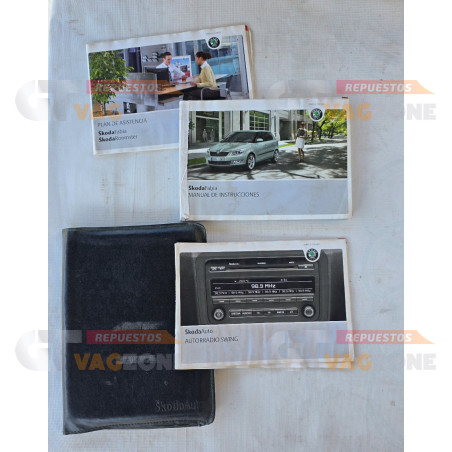 manual instrucciones Skoda fabia 2012