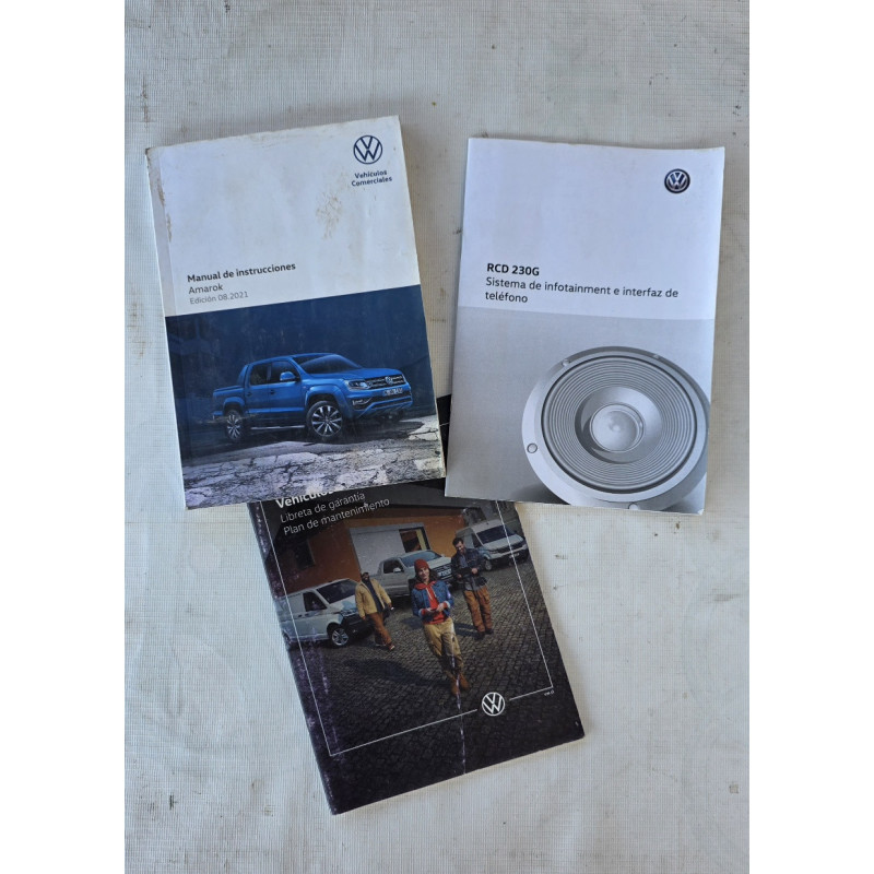 manual instrucciones vw Amarok 2021