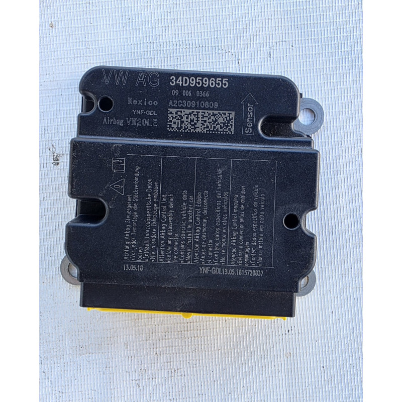 modulo cajetin airbag vw gol voyage saveiro