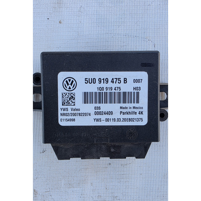 modulo aparcamiento vw skoda seat