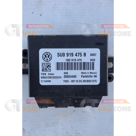 modulo aparcamiento vw skoda seat
