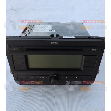radio oem skoda fabia 2010