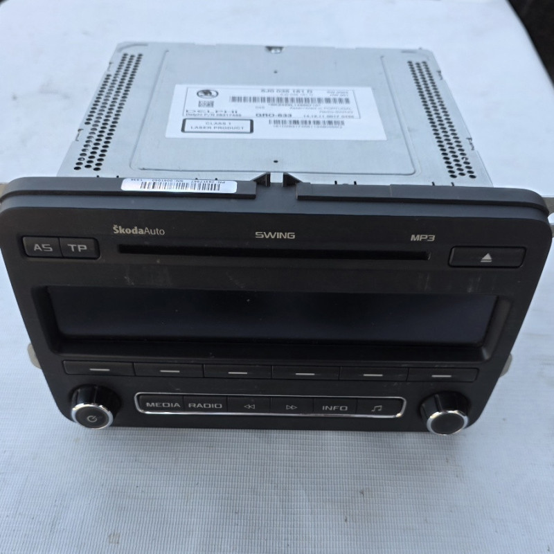 radio oem skoda fabia 2012