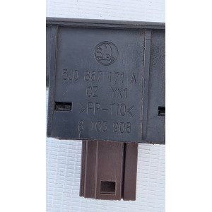 botonera alza vidrio eléctrico Škoda fabia mk2