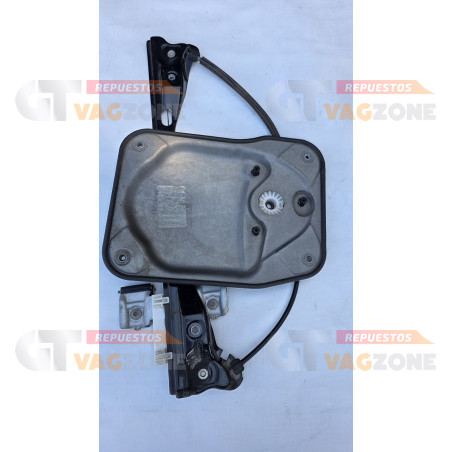 cremallera alza vidrio lado conductor Škoda fabia mk2